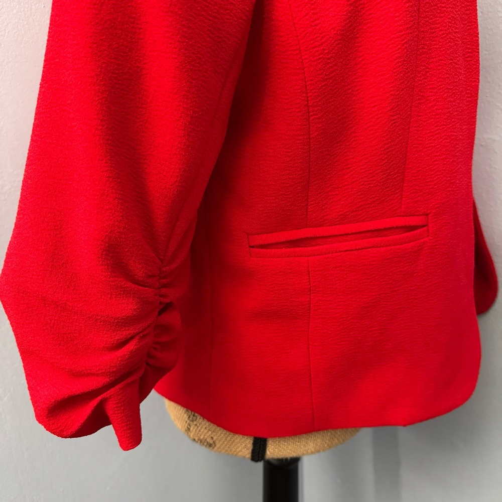 Studio JPR Red Textured Blazer - Picture 7 of 11